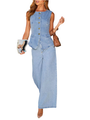 The Meghan Denim Set