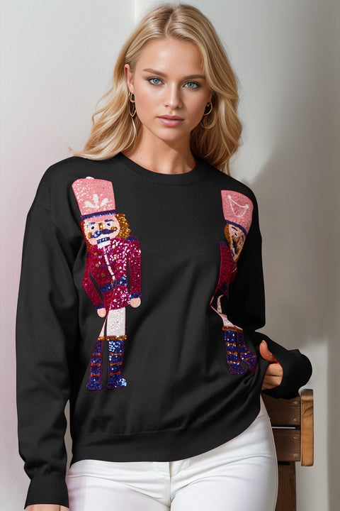 Nutcracker Sequin Sweater