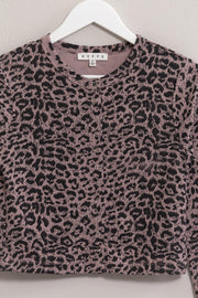 Leopard CropCardigan