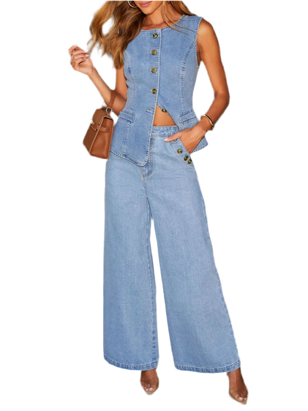 The Meghan Denim Set