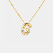 Lovely Letter Pendant Necklace