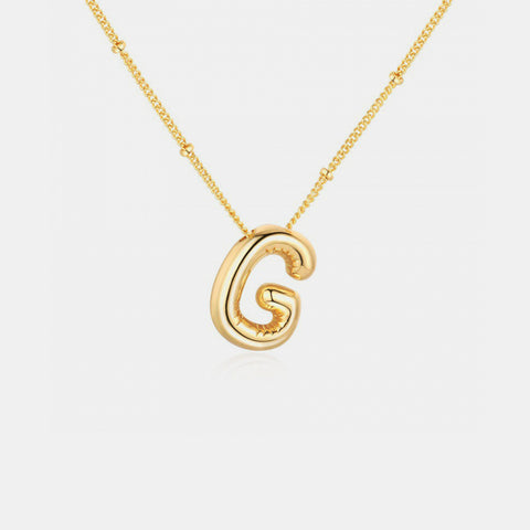 Lovely Letter Pendant Necklace