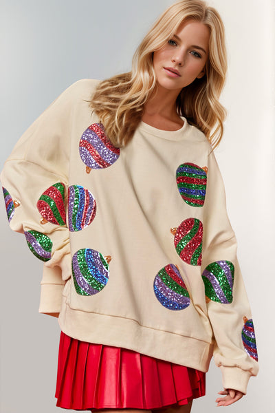 Christmas Sequin Sweatshirt