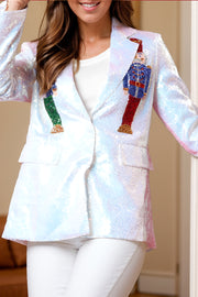 Sequin Nutcracker Blazer