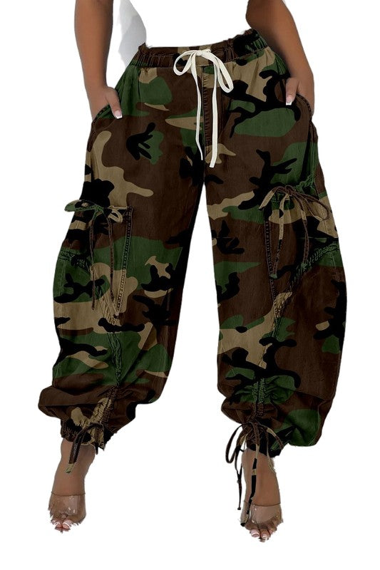 Camo Harem Pant.