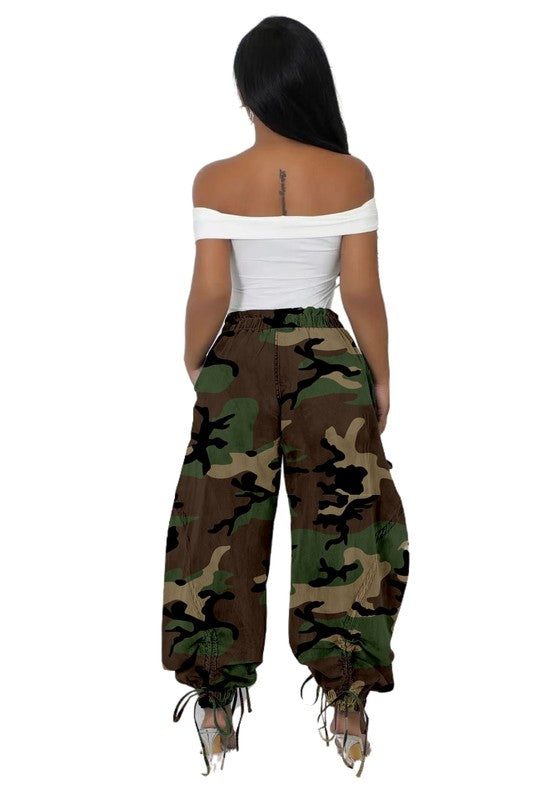 Camo Harem Pant.