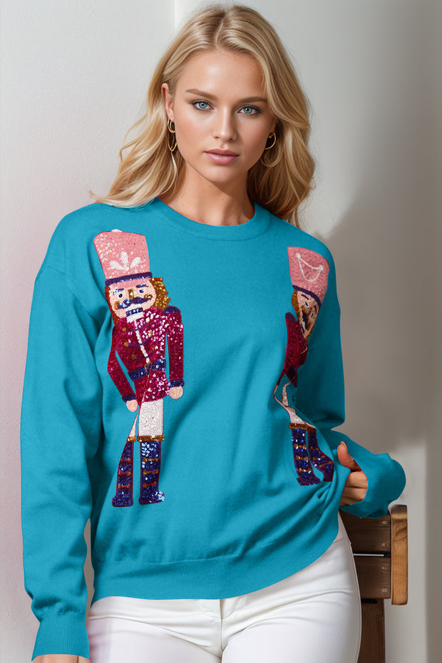 Nutcracker Sequin Sweater