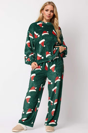 Christmas Hat Pants Set