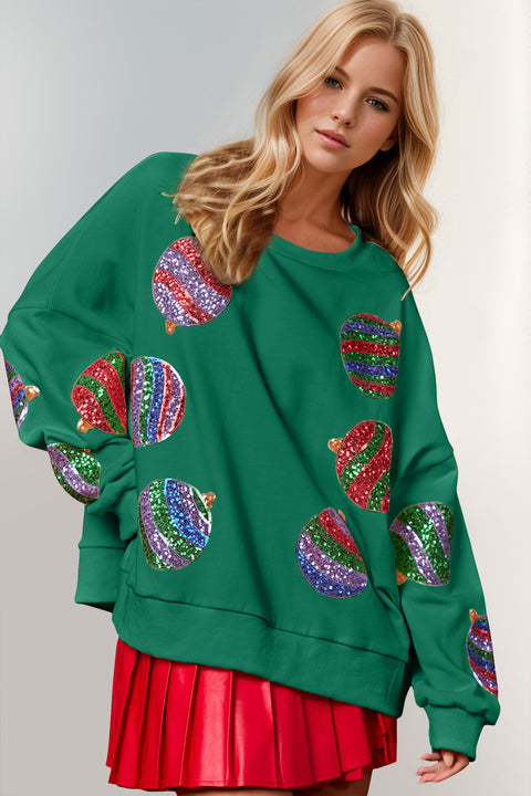 Christmas Sequin Sweatshirt