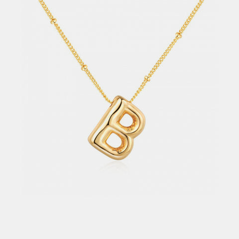 Lovely Letter Pendant Necklace