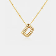 Lovely Letter Pendant Necklace