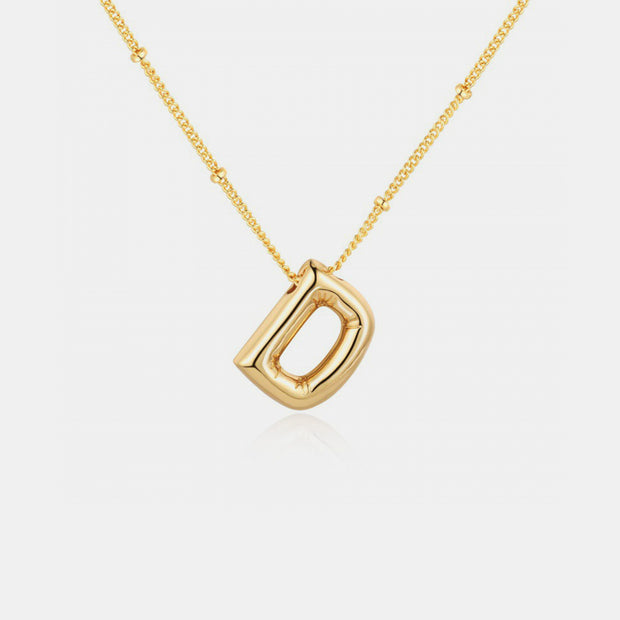 Lovely Letter Pendant Necklace