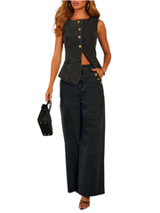 The Meghan Denim Set