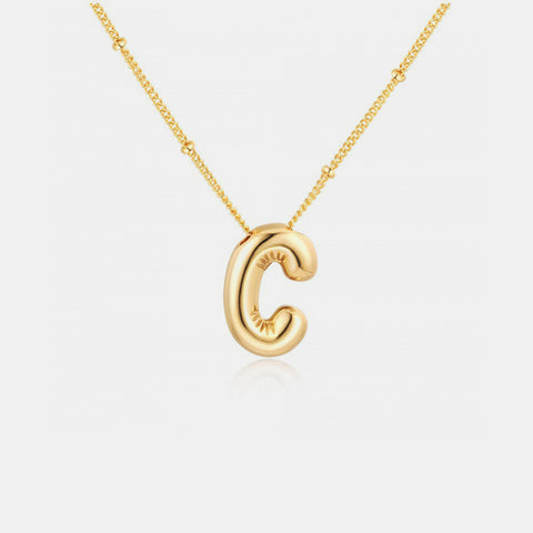 Lovely Letter Pendant Necklace