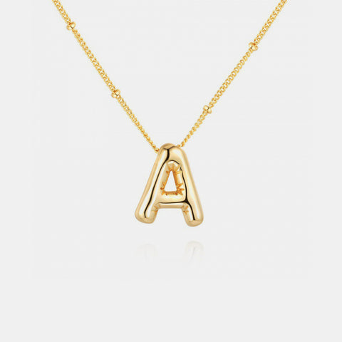 Lovely Letter Pendant Necklace