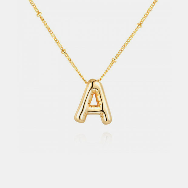 Lovely Letter Pendant Necklace