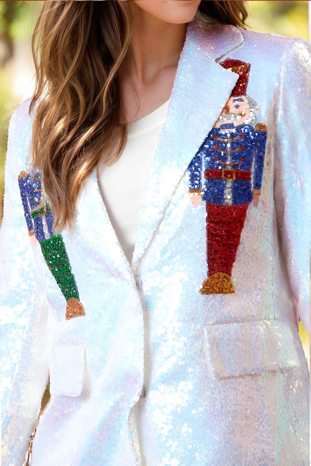 Sequin Nutcracker Blazer