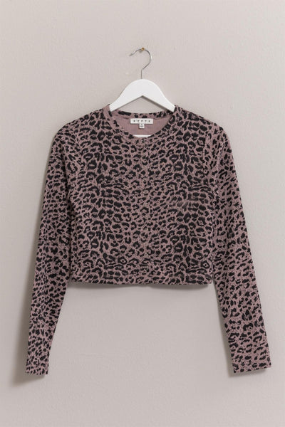 Leopard CropCardigan