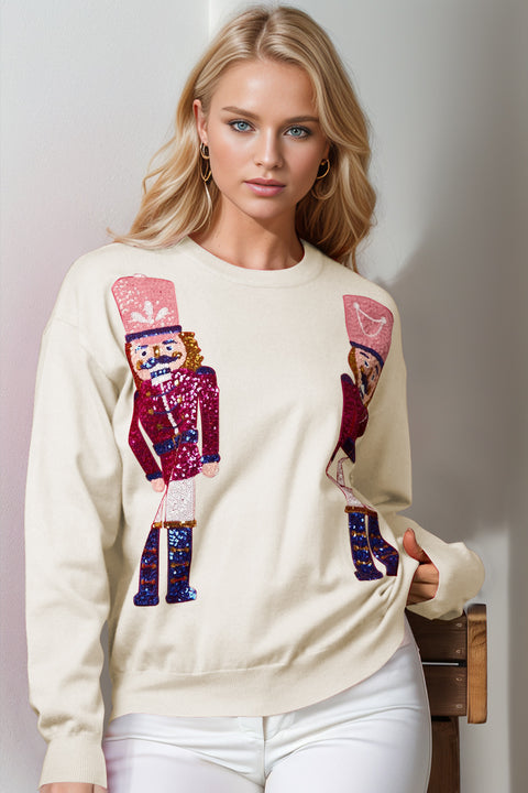 Nutcracker Sequin Sweater