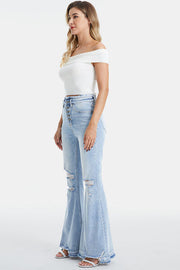 BAE. “Beautiful As Ever”                   Raw Flare Jeans