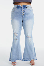 BAE. “Beautiful As Ever”                   Raw Flare Jeans