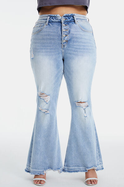 BAE. “Beautiful As Ever”                   Raw Flare Jeans