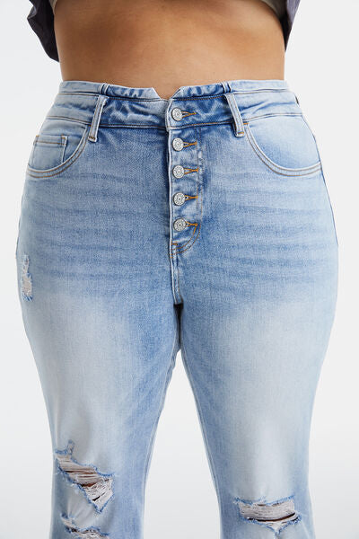 BAE. “Beautiful As Ever”                   Raw Flare Jeans