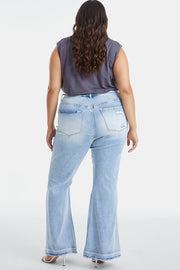 BAE. “Beautiful As Ever”                   Raw Flare Jeans